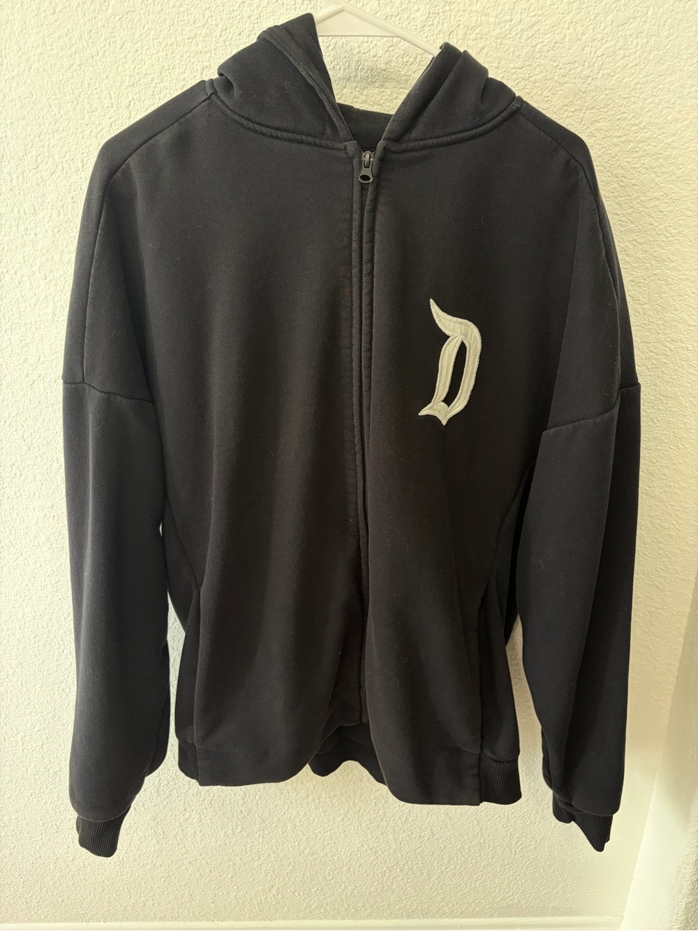 Disney Black Adult Zip-Up Hoodie